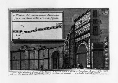 Aqua Julia von Giovanni Battista Piranesi